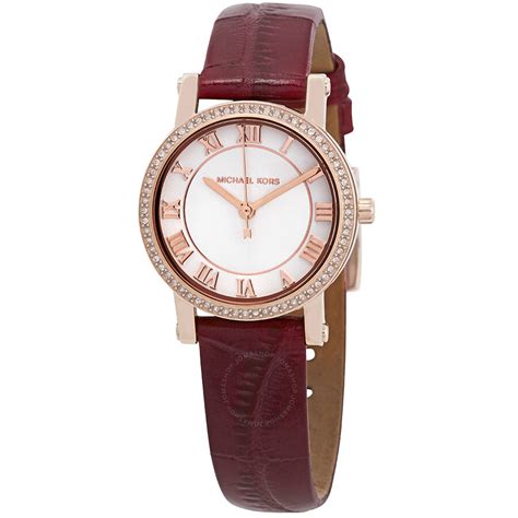 Michael Kors Norie Petite Ladies Leather Watch MK2708